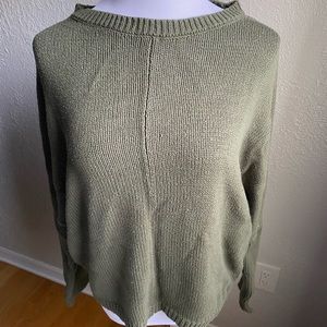 Green sweater